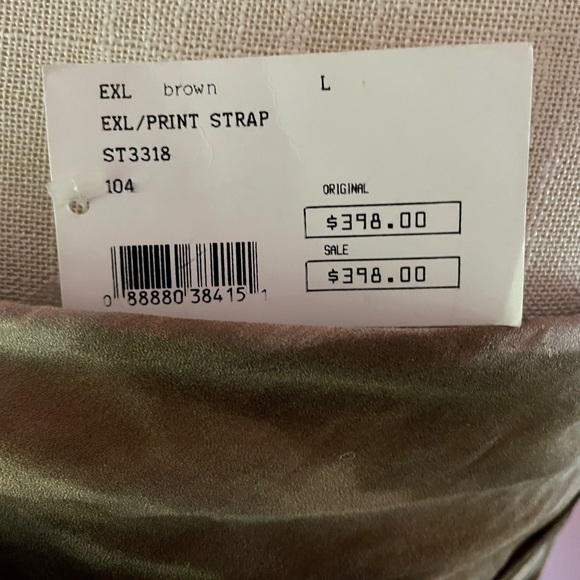 Intermix Strapless Ruched Silk Mini Dress - Picture 5 of 10